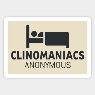 Clinomania - Clinomaniacs Anonymous Sticker